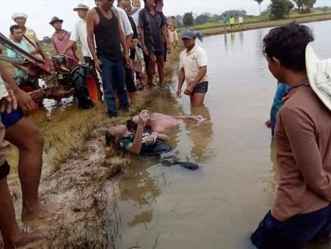 ឪពុក​និង​កូនស្រី នាំគ្នា​ទៅ​រាយ​សន្ទូច​នៅក្នុង​បឹង បាត់​មួយ​យប់ ព្រលឹម​ឡើង ប្រទះ​ឃើញ​លង់ទឹក​ស្លាប់​ទាំង​២​នាក់​​នៅ​បឹង​ក្រោយ​ភូមិ​ក្នុងស្រុក​ពោធិ៍​រៀង​